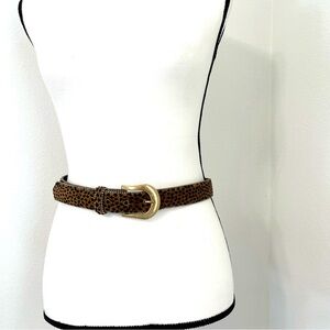 Absolutely Fresh by Prestige leather Animal Print Belt. Size M/L